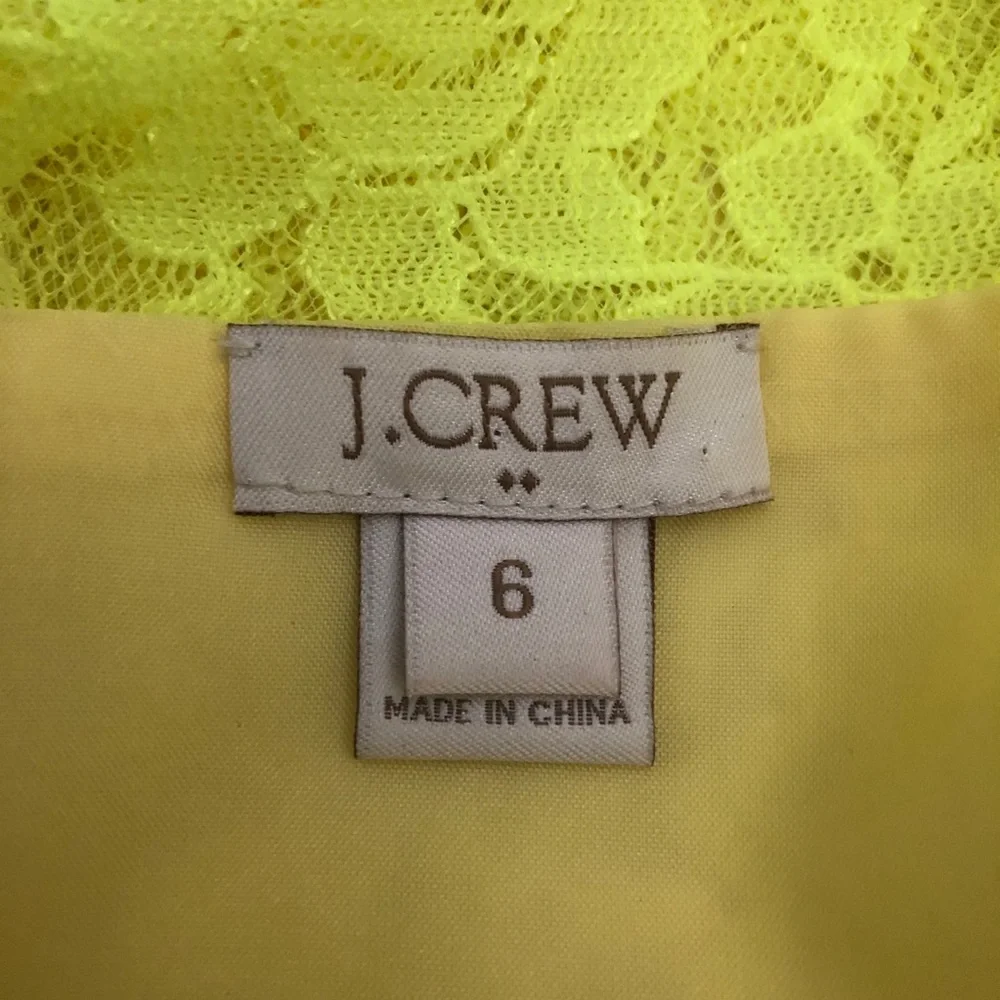 NEW J. Crew Neon Lace Sleeveless Sheath Dress